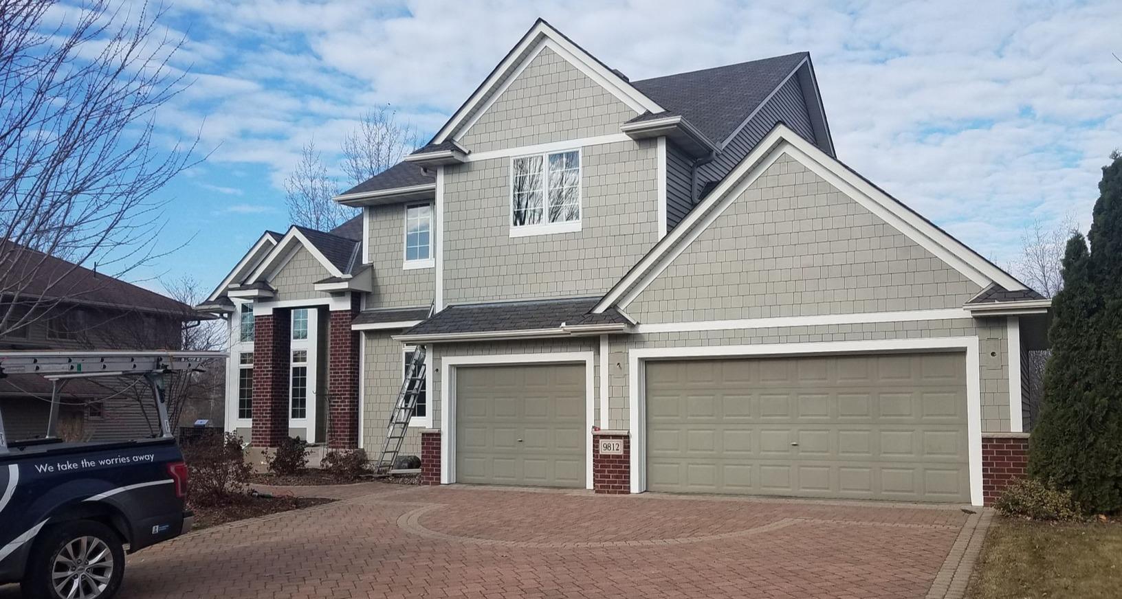 Trinity Exteriors, Inc Siding Before and After Photos