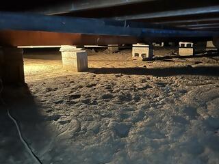 Unlevel Floors and Moisture Problems Solved with SmartJacks and Crawl Space Encapsulation in Bixby, OK (74008)