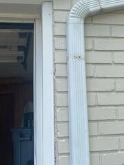 Foundation Settlement Repaired with Pier Installation Near Garage Door in Woodward, OK (73802)