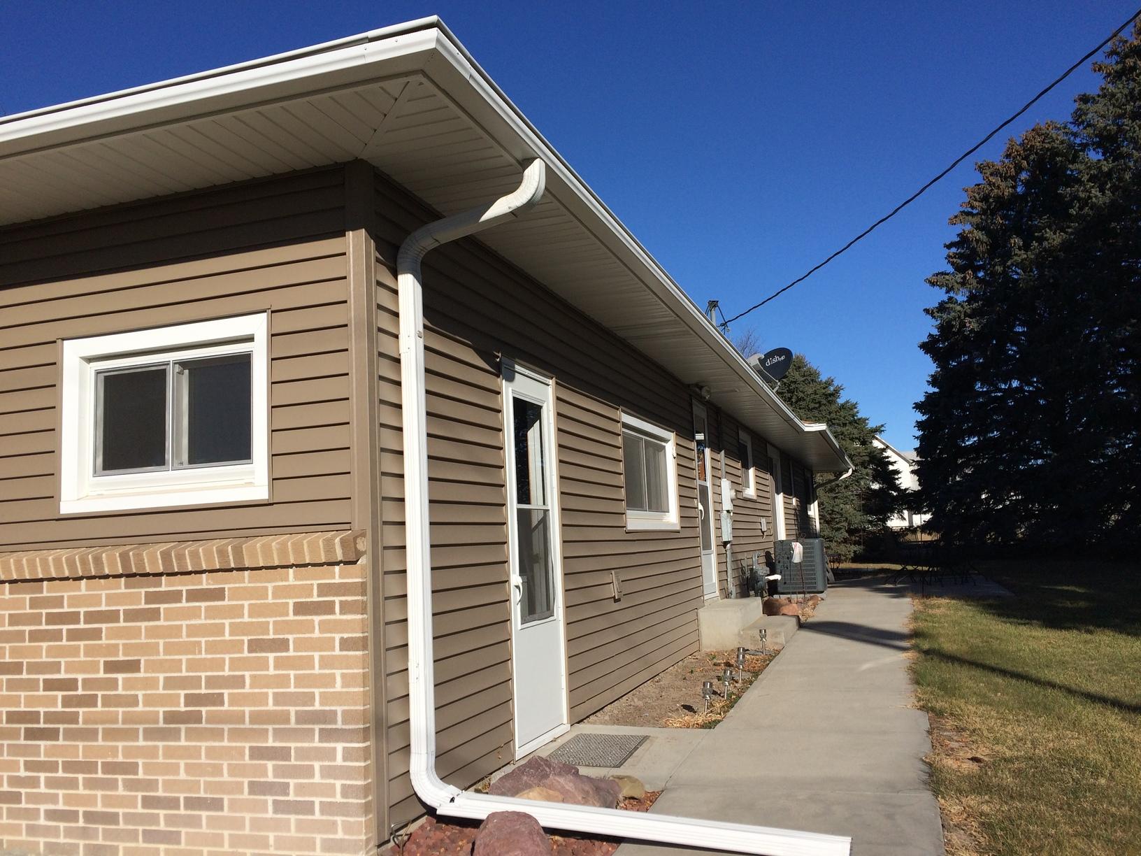 Midlands Home Solutions Before & After Photo Set Gutters on St