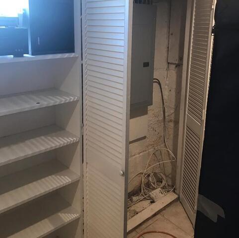 Basement Waterproofing in College Park, MD - Before Photo