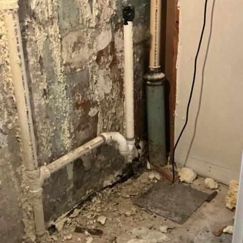 Expert Basement Waterproofing in Washington DC - Before Photo