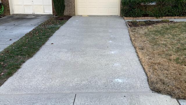 Concrete Driveway Leveling in Alexandria, VA - After Photo