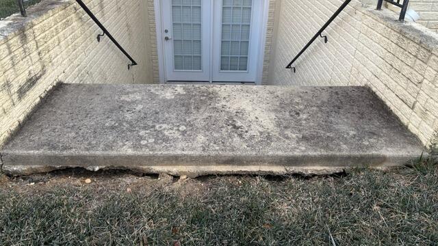 Concrete leveling and prevention in Brandywine, MD - Before Photo