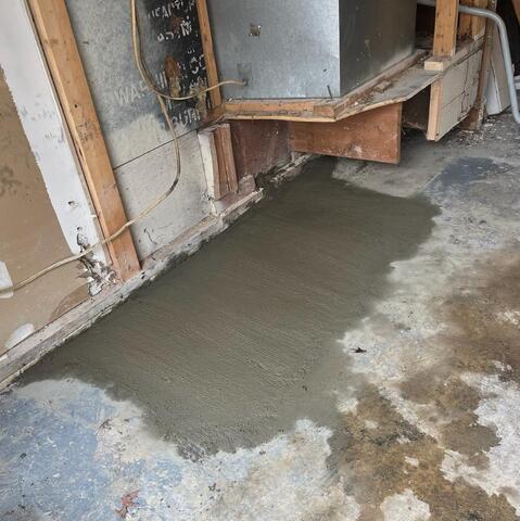 Garage Waterproofing in Lanham, MD: Eliminating Water Intrusion with a Permanent Drainage Solution - After Photo