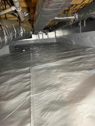 Crawl Space Encapsulation in Alexandria, VA - After Photo