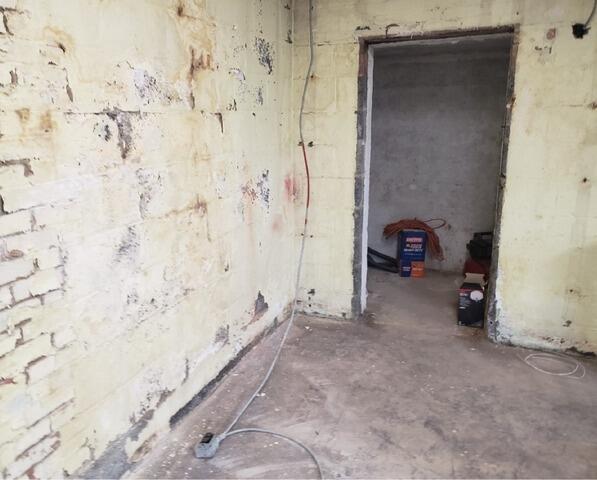 Basement Sealing Waterproofing in Garrett Park, MD - Before Photo