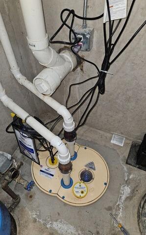 Sump Pump Replacement in Savage, MD - After Photo