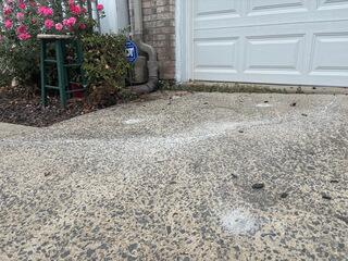 Settling Concrete Driveway Lifted and Restored in Ashburn,VA