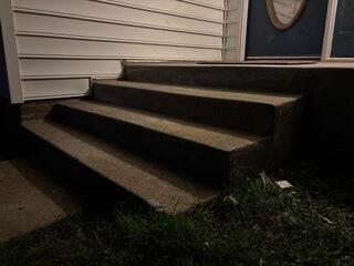 Concrete Porch Leveling in Fredericksburg, VA