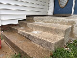 Concrete Porch Leveling in Fredericksburg, VA