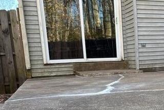Repaired Concrete Patio in Woodbridge, VA