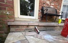 Stamped Concrete Sidewalk Leveling in Fairfax, VA