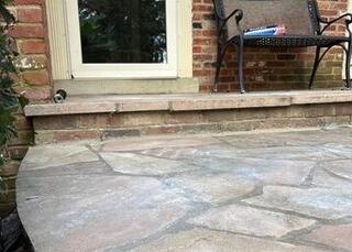 Stamped Concrete Sidewalk Leveling in Fairfax, VA
