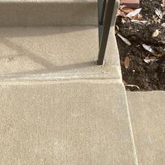 Sidewalk step leveling and repair in Manassas, VA