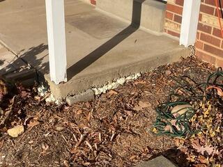 Front Porch leveling and Repair in Catharpin, VA
