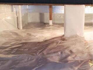 Crawl Space Encapsulation in Berryville