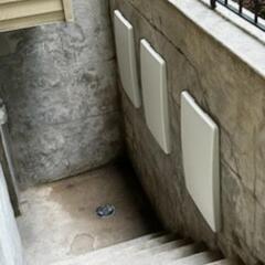 GeoLock Wall Anchor Repair for Failing Basement Entryway Wall in Ellicott City, MD