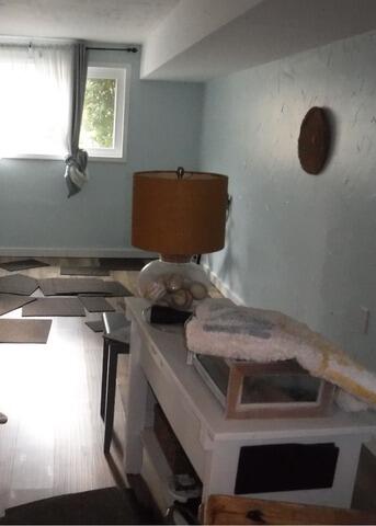 Basement Waterproofing in New Castle, IN - Before Photo