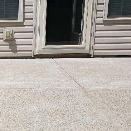 Back Patio Lift and Level with PolyLevel in Brownsburg, IN