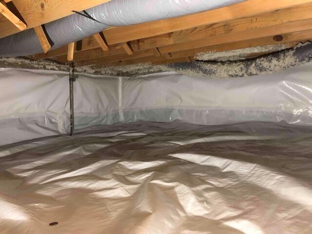Crawl Space Encapsulation and Insulation in Mooresville, IN - After Photo