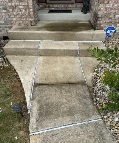 From Worn to Welcoming: Front Walkway Refresh in Martinsville - After Photo