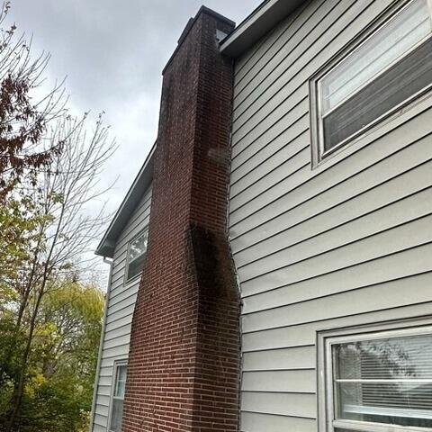 From Shifting to Secure: Hannah's Chimney Stabilization in Fort Wayne - After Photo
