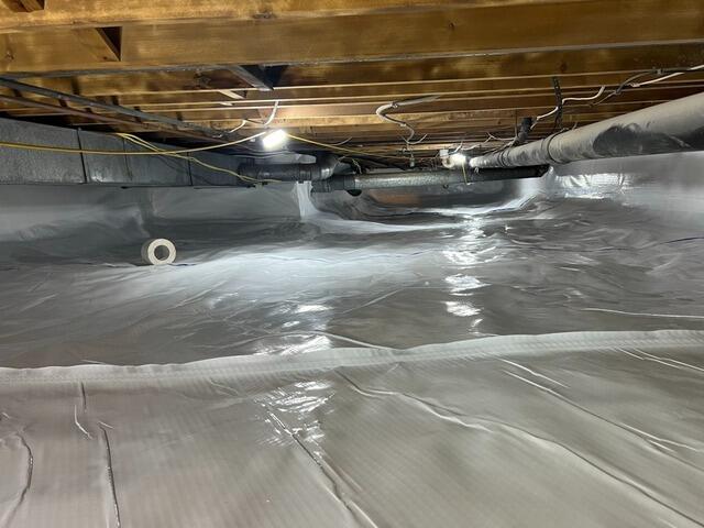Crawl Space Encapsulation and Mold Remediation in Lebanon - After Photo