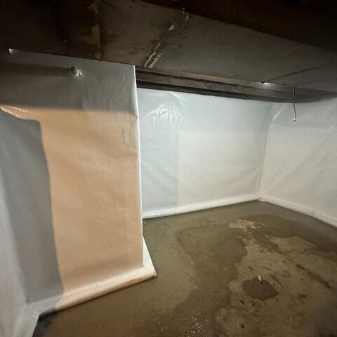 Dunkirk Basement Waterproofing Transformation - After Photo