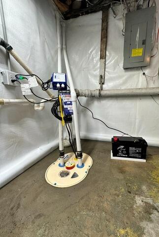 Wet Basement Repair in Bedford, IN - After Photo