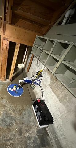 Basement Sump Pump Install in Bedford, IN - After Photo