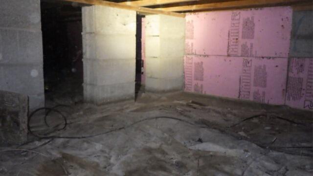 Before and After: A Healthier Crawl Space in Saint Paul