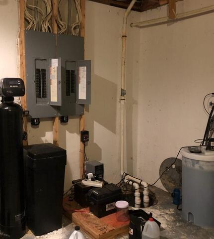 Basement Sump Pump Replacement in Zionsville, IN - Before Photo