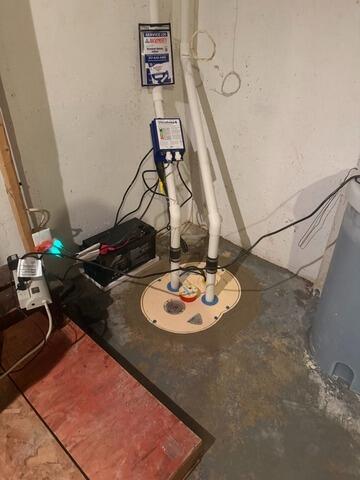 Basement Sump Pump Replacement in Zionsville, IN - After Photo