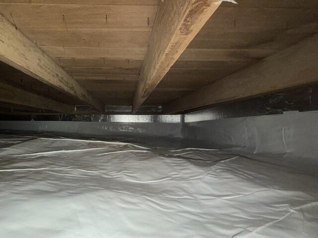 Crawl Space Encapsulation and Dehumidification in Springville, IN - After Photo