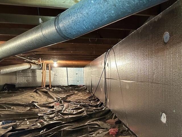 A Better‑Insulated Crawl Space in Indianapolis - After Photo