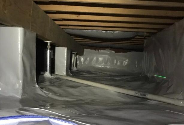 A Stronger, Healthier Crawl Space in Ellettsville