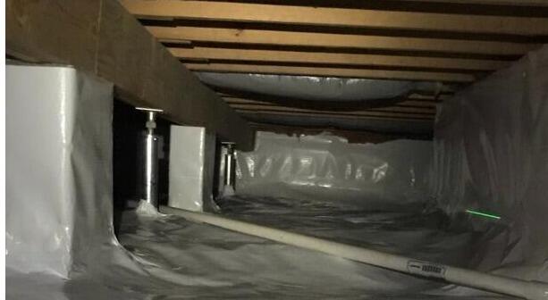 A Stronger, Healthier Crawl Space in Ellettsville - After Photo