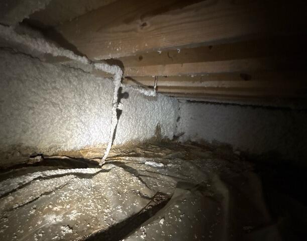 Crawl Space Insulation Upgrade in Cicero, IN - Before Photo