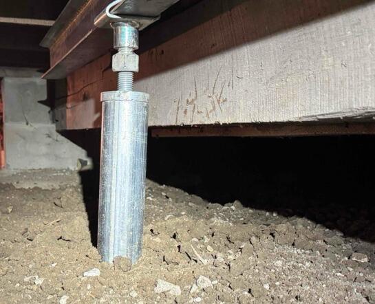 Crawl Space Floor Support in Leo, IN - After Photo