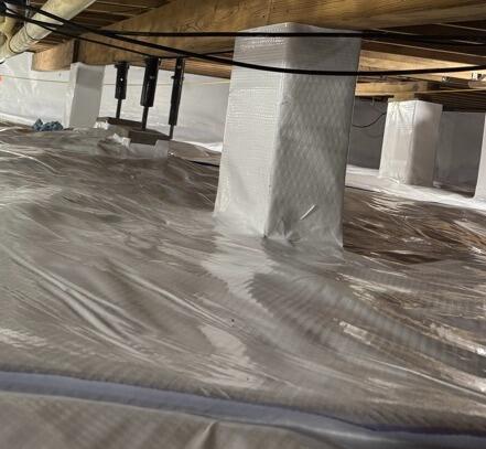 Crawl Space Encapsulation in Atwood, IN - After Photo