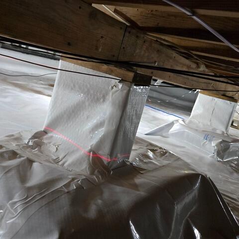 Crawl Space Repair and Encapsulation in Windfall - After Photo