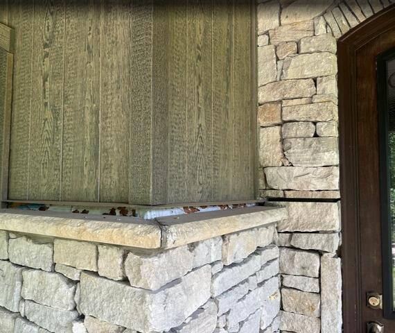 Foundation Repair in Bloomington, IN - Before Photo