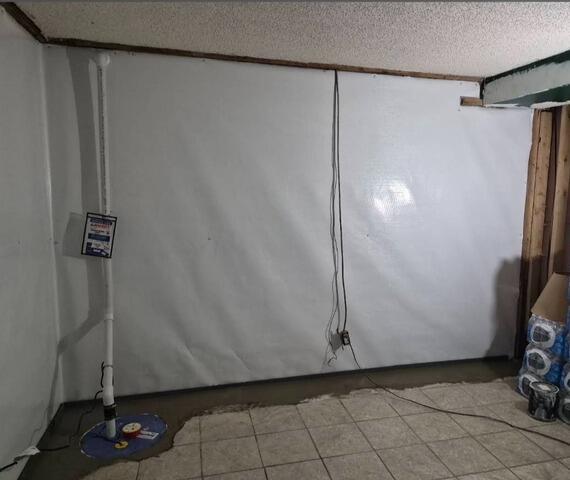 Basement Waterproofing in New Castle, IN - After Photo