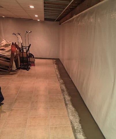 Basement Waterproofing in Milan, IN - After Photo