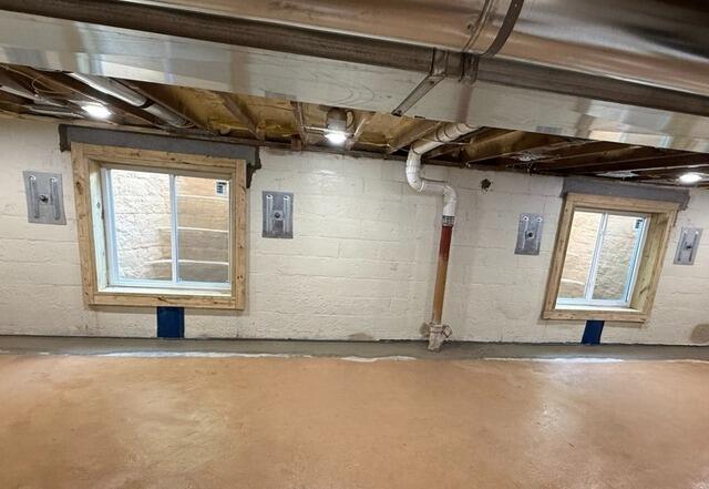 Basement Waterproofing and Egress Window Installation in Brownsburg, IN - After Photo