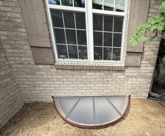 Basement Egress Window Installation in Carmel, IN - After Photo