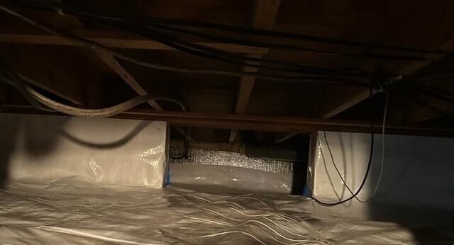 Crawl Space Encapsulation in Monroeville, IN - After Photo