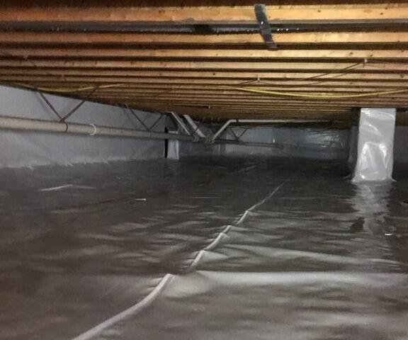 Crawl Space Encapsulation in New Palestine, IN - After Photo