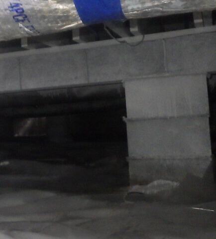 Crawl Space Waterproofing in Franklin, IN - Before Photo